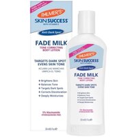 Lotion Làm sáng da, mờ nám, thâm, tàn nhan, Tone Correcting Body Lotion Fade Milk Palmers cho mặt và body