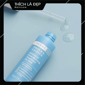 Lotion tái tạo và phục hồi da mụn Paula’s Choice Resist Advanced Pore - Refining Treatment 4% BHA - 30ml