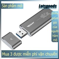 {lotsgoods}ZOMY HD6019 USB3.0 để M.2 NGFF SSD Ốp Lưng Bên Ngoài 2230/2242 SSD Vỏ