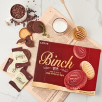 [LOTTE] Bánh quy phủ Socola -  [롯데] 빈츠