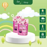 Lotte Hồng Ăn Ngon Organic Hàn Quốc, Nước Uống Dinh Dưỡng Cho Bé Vị Ép Mận Nho Táo  Care