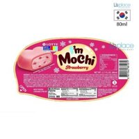 Lotte Kem I'm mochi dâu tây