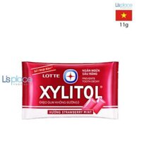 Lotte Kẹo cao su Xylitol vị dâu