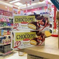 LOTTE- MORINAGA- Bánh choco pie socola 6 chiếc