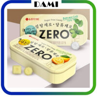 Lotte Zero Candy Lemon Mint & Bạc hà [Snack Hàn Quốc]