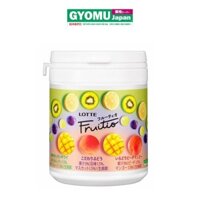 LOTTE_Kẹo gum Fruitio vị trái cây hỗn hợp 143g