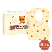 Lotty Friends Baby Sơ sinh Thực phẩm dùng một lần Yếm chống thấm nước 20p