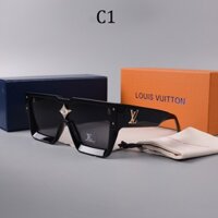 LOUIS VUITTON Kính Mát Chống Tia Uv400 Họa Tiết LV Sang Trọng Thời Trang Cao Cấp Cho Nam Nữ uv400