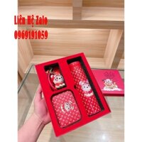 Louis Vuitton LV Christmas Set Box Card Holder Túi đeo chéo Túi xách nữ Insulated water cup Set (Hàng Đặt Trước)