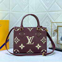 Louis vuitton Túi Xách Da Bò Họa Tiết lv Sang Trọng m46513