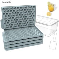 Louislife 104 Khoang Hình Cầu Khuôn Đá Có Muỗng Cốc Đá Khay Có Nắp Và Muỗng Tròn Đá Bóng Máy Làm Tủ Đông Máy Làm Đá An Toàn Mùa Hè WSD