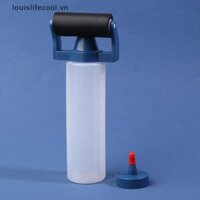 Louislifecool Gỗ Keo Con Lăn Chai Keo Hộp Đựng OOD Keo Lan Rộng Dụng Cụ Chế Biến Gỗ Có Con Lăn Và Nắp Mới
