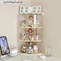 Louislifegreat Góc Mới Hộp Hiển Thị Hộp Mù Màn Hình Đứng Handmade LEGO Bảo Quản Phụ Kiện Acrylic Trong Suốt Chống Bụi Búp Bê Người Tổ Chức Mới