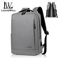 LouisWill Backpacks Men Laptop Backpack Waterproof Travel Backpack Bag College Backpack Shoulder Bag Anti Theft Back Pack School Bag with USB Charging Port for Men LazadaMall