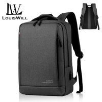 LouisWill Backpacks Men Laptop Backpack Waterproof Travel Backpack Bag College Backpack Shoulder Bag Anti Theft Back Pack School Bag with USB Charging Port for Men LazadaMall