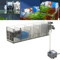 Louting Bể Cá Treo Thiết Bị Thanh Lọc Nước Cá-Tank Đồ Dùng Nước Treo Tường Thiết Bị Lọc Yên Tĩnh Cho Văn Phòng Hồ