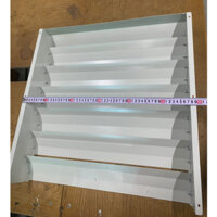Louver - chuyển hướng gió dàn nóng cục nóng điều hòa máy lạnh bằng tôn sơn tĩnh điện KT: 590x590mm ( Hàng đã lắp sẵn)