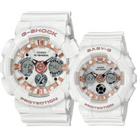 LOV-20A-7A | Đồng Hồ Cặp Đôi Casio | G Shock | Baby G | Dây Nhựa | Bảo Hành 5 Năm