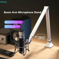 [Lov] Có Thể Điều Chỉnh Micro Boom Arm Chân Đế Để Chơi Game Phát Trực Tuyến Ghi Âm USB Condenser Mic Để Bàn Cho A8 A6V K688 K669 [OV]