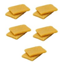 Love * 10 Cái Bộ cặn Tẩy Xi măng Cao Su Tẩy Hình Chữ Nhật Dính Tẩy Dụng Cụ Vệ Sinh Cho Giấy Thủ Công Chà Nhám B