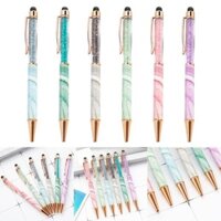 Love * 6x Set 1 0mm Bút Viết 2 Trong 1 Bút Bi Màn Hình Cảm Ứng Bút Nhật Ký Bút