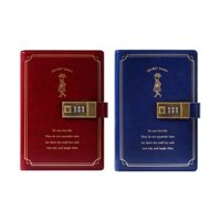 Love * B6 110 Tờ 220 Trang Nhật Ký Sổ Tay Da PU Có Mật Khẩu Mã