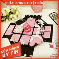 Love box - hộp album ảnh handmade