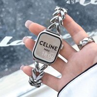 Love Heart Starlight Dây đeo kim loại cho Apple Watch Band Series 10 9 8 7 SE 6 3 4 5 2 1 Dây hợp kim kẽm cho iWatch 49mm 41mm 40mm 44 45 38mm 42mm