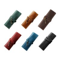 Love * Túi Bọc Bút Chì Da Handmade Túi Đựng Bút Đa Năng Bút Chì Cuộn Túi Đựng Bút Dành Cho Sinh Viên Nghệ Sĩ Viết