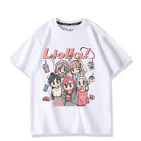 LoveliveHàng hóa SuperStar SuperStar Liella Anime Don Coco Áo thun ngắn tay nam nữ Quần áo mùa hè