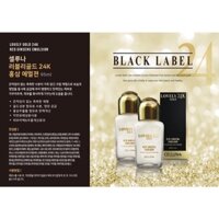 🌺🌺🌺LOVELY 24K GOLD RED GINSENG EMULSION 95ML 🥰🥰🥰NHŨ TƯƠNG DƯỠNG TRẮNG HỒNG DA TÁI SINH, PHỤC HỒI