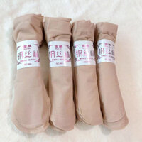 LoveMore Tất ngắn nữ mùa xuân hè mỏng bền trong suốt lõi lụa, tất ngắn đàn hồi không bị vướng, tất mặt nạ lụa thép 10 đôi c0716