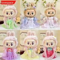 Lovespace Cho 38cm Labububu Quần Áo Búp Bê Thời Trang Hanfu Quần Áo Búp Bê Màu Sắc Phù Hợp Với Búp Bê Phụ Kiện Trang Trí Dễ Thương Vải Nhỏ E3Z8