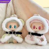 Lovetouch [Chỉ quần áo] Dành cho móc khóa 17 cm labububu v1 / v2 Mặt dây chuyền quần áo Labubububupu ngồi dự tiệc ngôi sao đi bộ cho vải labububutu LTVN