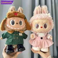 Lovetouch Cho 38 Cm Labububu Quần Áo Búp Bê Sang Trọng Trang Phục Búp Bê MOKO Áo Khoác Tai Thỏ Dây Đeo Váy Bộ Phụ Kiện Dễ Thương Trang Trí A2U9