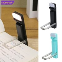 Lovetouch Led Kẹp Đánh Dấu Trang Đèn Sách USB Sạc Đèn Đọc Sách Mini Led Độ Sáng Có Thể Điều Chỉnh Di Động Đầu Giường Để Bàn C5Q1