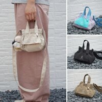 Lovey mùa hè tote bánh bao siêu nhỏ Túi cotton đeo vai Túi 135