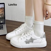 Lovito Casual Stars Star Phiên bản Hàn Quốc Đế mềm đa năng Giày thể thao sequin thoải mái dành cho nữ  LFA60427
