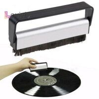 [Lovivivi] Bàn chải làm sạch máy ghi âm Vinyl Máy nghe nhạc Tay cầm bàn chải sợi Carbon Máy ghi âm Bàn chải nhựa MỚI