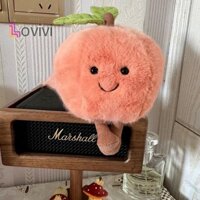[Lovivivi] Kawaii Đào Có Chân Đồ Trang Trí Búp Bê Hoạt Hình Mặt Cười Dễ Thương Trái Cây Hình Cosplay Đệm Trang Trí Sofa Trẻ Em Quà Tặng Sinh Nhật MỚI