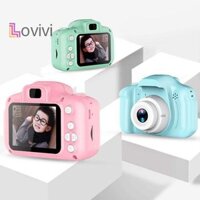 [Lovivivi] Mini Trẻ Em Camera X2 Kỹ Thuật Số Vintage Camera Đồ Chơi Giáo Dục Trẻ Em Chiếu Video Camera Chụp Ảnh Ngoài Trời Đồ Chơi Quà Tặng MỚI