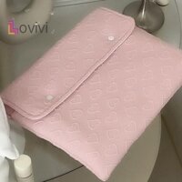 [Lovivivi] Túi đựng máy tính xách tay tình yêu dễ thương Hàn Quốc cho máy tính xách tay 11 / 14 / 15.6 Inch Máy tính xách tay chống sốc Máy tính bảng Túi đựng máy tính xách tay MỚI