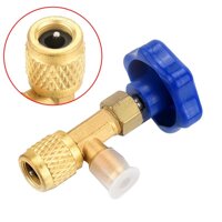 Low Pressure Dispensing Valve Bottle Opener 1/4 Sae Connector Mayitr Refrigerant Bottle Can Tap For R22 R134A R410A Gas