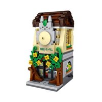 LOZ 1631 NHÀ HÀNG NHẬT BẢN CHỦ ĐỀ ĐƯỜNG PHỐ HOẠT HÌNH bộ đồ chơi xếp lắp ráp ghép mô hình 481 khối