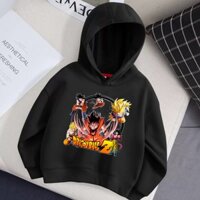 Loz Áo Hoodie Tay Dài In Hình anime dragon ball Thời Trang Mùa Đông Cho Bé Trai