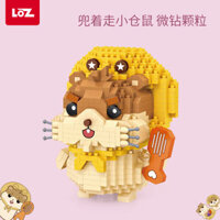 LOZ IDEAS Mini Block iBLOCK FUN JONSANTY DOUZHEZHOU Hamster Diamond Brick