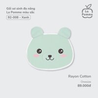 LP - Gối sơ sinh đa năng La Pomme màu sắc - Xanh - SS24.T6A