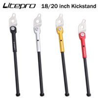 LP Litepro Chân Chống Xe Đạp Gấp Gọn K3 Plus Chân Chống Xe Đạp Gấp Gọn Bằng Hợp Kim Nhôm Siêu Nhẹ Chân Chống Xe Đạp 16 Inch BMX