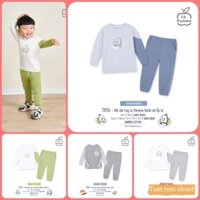 LP13036 Bộ dài tay bánh mỳ ốp la kích cỡ từ 6 tháng đến 5Y