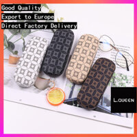L.queen [Xếp hạng thuận lợi 90%] Hộp đựng kính hoạt hình INS Hộp đựng kính cận thị đơn giản tươi mát Hộp đựng kính cận thị dễ thương dành cho học sinh nam và nữ Áp lực chống rơi